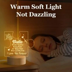 Coldbling Bestie Gifts For Women, Bestie Birthday Gifts, Engraved Acrylic Night Light For Best Friends, Christmas Gifts Thanksgiving Day Gift, Mothers Day Gift, Solid Wood Base -Xmas Lighting Shop 71vCUGjP2qL. AC SL1500