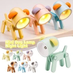 KunHe 12 Pack Puppy Dog Pet Small Mini Night Lights For Kids Cute Animal Led Night Light Lamps For Toddler PeachLoft Peach Loft Read Book Light Christmas Gift Stocking Stuffers -Xmas Lighting Shop 71vLRVo953L. AC SL1500