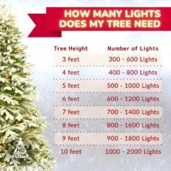Ho-Ho-Glow White LED Christmas Lights, 3 Sets Of 100 Bulb Strand, 70FT Total, Indoor And Outdoor Safe Holiday Decorations, Display On Trees, Interior Decor, Or Rooflines, Connectable (100+100+100) -Xmas Lighting Shop 71x YEvE25L. AC SL1280