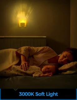 Emeritpro Night Lights Plug Into Wall 【2 Pack】, Night Light For Kids, LED Night Light With Dusk To Dawn Sensor Brightness Warm White Adjustable RGB Mode Nightlight Christmas Gifts For Baby, Childrens -Xmas Lighting Shop 71xB6jT5bNL. AC SL1500