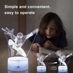 YOOEI Night Light For Kids Cool Gifts 3D Illusion Lamp With 16 Colors Changes With Remote Control Kids Bedside Lamp Toys For 3 4 5 6 7 8 Year Old Boys Christmas Birthday Gifts 10 YOOEI Night Light For Kids Cool Gifts 3D Illusion Lamp With 16 Colors Changes With Remote Control Kids Bedside Lamp Toys For 3 4 5 6 7 8 Year Old Boys Christmas Birthday Gifts -Xmas Lighting Shop 71xOIRfScLL. AC SL1500