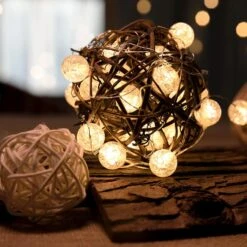 HuTools Globe String Lights For Bedroom, Decorative Christmas Lights, Crystal Crackle Ball Lights 10Ft 30 LED Soft White Battery Operated Fairy Lights Perfect For Valentine's Day Decor -Xmas Lighting Shop 71xbfo vUiS. AC SL1500