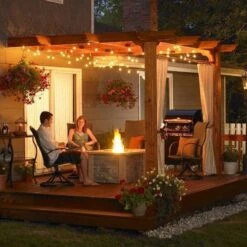 LinMiFo 24 Pack C7 Clear Light Bulbs, 15 Watt Night Light Bulbs Dimmable, E12 Candelabra Base C7 Clear Christmas Light Bulbs For Outdoor Patio Xmas String Lights (Clear) -Xmas Lighting Shop 71xgxTiyzL. AC SL1500