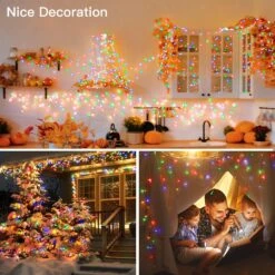 Ollny Icicle Christmas Lights Outdoor 306LED 25FT-Color Changing Icicle Lights With Remote 11Modes Connectable Timers Waterproof Plug In, For House Outside Indoor Yard Patio, Warm White To Multicolor -Xmas Lighting Shop 71xy8EghweL. AC SL1000