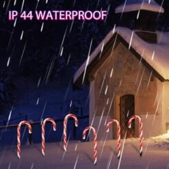 FUNPENY 10.6" Christmas Candy Cane Pathway Markers Lights, Set Of 10 Connectable Christmas Walkway Stakes Lights With 60 Warm White Lights Decorations For Xmas Outdoor Indoor Yard Lawn Decor 13 FUNPENY 10.6" Christmas Candy Cane Pathway Markers Lights, Set Of 10 Connectable Christmas Walkway Stakes Lights With 60 Warm White Lights Decorations For Xmas Outdoor Indoor Yard Lawn Decor -Xmas Lighting Shop 71yx0fIMYlL. AC SL1500