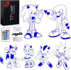 FLOWDUCK Christmas Toys For Kids, 3D Toys Night Light - 6 Patterns 16 Color Change 3D Illusion Lamp With Remote, Christmas Birthday Gifts For Kids, Boys, Girls -Xmas Lighting Shop 71zeLQQTjL. AC SL1200