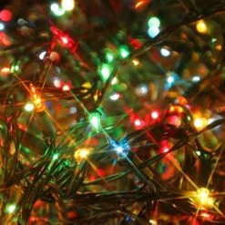 Dazzle Bright Multi-Colored Christmas Mini String Lights, 20FT 100 Count Incandescent Waterproof Fairy Lights Plug In, Connectable Christmas Decorations For Indoor Outdoor Home Party Garden Yard -Xmas Lighting Shop 71zupTwuKjL. AC SL1500