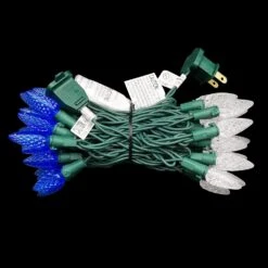 MXTCLM C6 Christmas Lights, 50 LED String Lights, 18.31ft Strawberry Lights, Fairy Lights For Outdoor, Indoor, Garden, Yard, Home, Party, Christmas Tree Decorations (Blue + Cool White) 14 MXTCLM C6 Christmas Lights, 50 LED String Lights, 18.31ft Strawberry Lights, Fairy Lights For Outdoor, Indoor, Garden, Yard, Home, Party, Christmas Tree Decorations (Blue + Cool White) -Xmas Lighting Shop 81 jZhUdFVL. AC SL1500