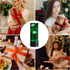Gifts For Adults Kids, 17 Color Setting Jellyfish Tank Mood Light USB Powered Aquarium Night Light LED Fantasy Jellyfish Lava Lamp For Home Office Bedroom Decor For Christmas Holiday Birthday Party -Xmas Lighting Shop 8101w ce4VL. AC SL1500