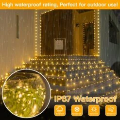 Ollny Christmas Lights Outdoor-1000LED 330FT IP67 Waterproof Plug In Christmas Tree Lights With Remote-8 Modes, Memory Function And Timer, House Xmas Indoor Decorations String Lights(Warm White) -Xmas Lighting Shop 810jFtskk8L. AC SL1500