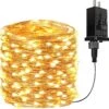 BHCLIGHT 66Ft 200 LED Fairy Lights Plug In, Waterproof String Lights Outdoor 8 Modes Copper Wire Lights Bedroom Decor, Twinkle Lights For Girl's Room Garden Christmas Party Wedding (Warm White)