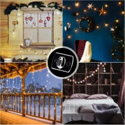 Blulu 100 Pieces Outdoor Light Clips Adhesive Patio Light Clips Decorative Light Hooks Mini Cable Clips Decoration Clips Self Adhesive Hooks For Christmas And Fairy String Light (Clear) -Xmas Lighting Shop 8114Uo 05ML. AC SL1500