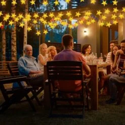 Christmas Solar Star String Lights 66FT 150LED Outdoor Solar Patio Lights Garden Tree Lights Outside Twinkle Fairy Lights With 11 Modes Remote Waterproof 4 Colors Changing For Yard Party Decor -Xmas Lighting Shop 812MxUmZFxL. AC SL1500