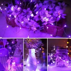 ANJAYLIA 33Ft 100LED Fairy Lights Battery Operated String Lights, 20 Modes Warm White Color Changing USB Twinkle Lights With Remote For Bedroom Party Halloween Christmas Decor -Xmas Lighting Shop 812SiiSaKRL. AC SL1500