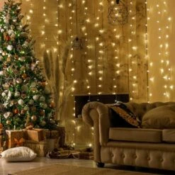 Twinkle Star 360 LED Christmas Icicle Lights Outdoor Dripping Ice Cycle Lights, 29.5ft 8 Modes Curtain Fairy Lights With 60 Drops, Indoor Xmas Holiday Wedding Party Decorations, Warm White 12 Twinkle Star 360 LED Christmas Icicle Lights Outdoor Dripping Ice Cycle Lights, 29.5ft 8 Modes Curtain Fairy Lights With 60 Drops, Indoor Xmas Holiday Wedding Party Decorations, Warm White -Xmas Lighting Shop 813ETKFR 7L. AC SL1500