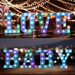 Foaky Colorful LED Letter Lights With Remote, Light Up Letters Sign For Night Light Wedding/Birthday Party Battery Powered Christmas Lamp Home Bar Decoration(A) 8 Foaky Colorful LED Letter Lights With Remote, Light Up Letters Sign For Night Light Wedding/Birthday Party Battery Powered Christmas Lamp Home Bar Decoration(A) -Xmas Lighting Shop 814Z6YlpggL. AC SL1500