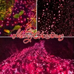 JUSTPRO 100LIGHTS PINK Extra-Bright With End Connectors Christmas Decorative Lights 5.98m UL Certified Mini String Light Set Waterproof For Home Garden Holiday Christmas Tree Party Patio Decor Wedding -Xmas Lighting Shop 814jQ1qIpL. AC SL1280