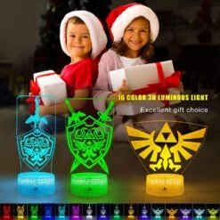 3D Legend Of Zelda Night Light, Zelda Illusion Bedside Lamp (3 Patterns), 7 Color Change Decor Lamp With Remote, Decor Gifts For Boy Kids Girls Christmas Birthday -Xmas Lighting Shop 815TC0aMMUL. AC SL1500