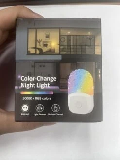 Emeritpro Night Lights Plug Into Wall 【2 Pack】, Night Light For Kids, LED Night Light With Dusk To Dawn Sensor Brightness Warm White Adjustable RGB Mode Nightlight Christmas Gifts For Baby, Childrens -Xmas Lighting Shop 816T1hWui1L. AC SL1500