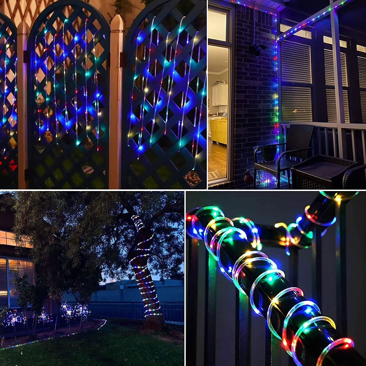 VOLIVO Dreamcolor 33FT LED Fairy String Lights RGBIC,100 Lights Rope,USB Powered,Rainbow Strip Lights,Sync To Music,IP67 Waterproof,for Indoor&Outdoor&Christmas Decor 9 VOLIVO Dreamcolor 33FT LED Fairy String Lights RGBIC,100 Lights Rope,USB Powered,Rainbow Strip Lights,Sync To Music,IP67 Waterproof,for Indoor&Outdoor&Christmas Decor - Image 9