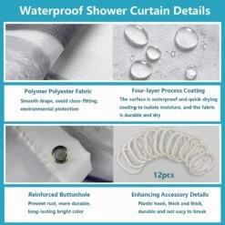 GRIEKOWE 4 Pcs Merry Christmas Shower Curtain Sets With Non-Slip Rug, Toilet Lid Cover And Bath Mat, Cute Golden Snowman Gift Box Shower Curtains With 12 Hooks For Bathroom Decor, 72''x72 -Xmas Lighting Shop 818Sxe7UrFS. AC SL1500