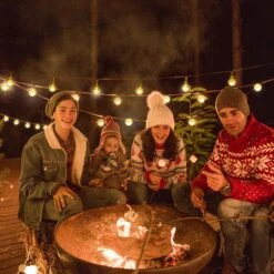 CAMANTU Globe String Lights Outdoor, Battery Operated String Lights 34 FT 100 LED 8 Modes With Remote Globe String Lights For Bedroom, Christmas Tree Globe Lights For Patio Party Wedding,Warm White -Xmas Lighting Shop 818oDMTsIfL. AC SL1500