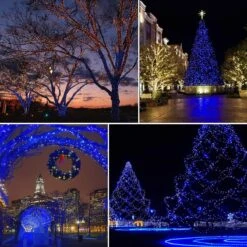 VMANOO Solar Outdoor String Christmas Lights 72Ft 200 LED 8 Modes Patio Lighting For Outside Yard Gazebo Party Wedding Tents Porch Xmas Garden Backyard Tree Decorations Indoor Balcony Decor Lights -Xmas Lighting Shop 819cGx6vRZL. AC SL1200