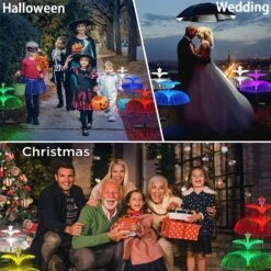 WRRLIGHT Solar Garden Lights - New Upgraded Solar Jellyfish Lights 2 Pack Solar Lights For Outside Solar Outdoor Waterproof Lights For Pathway Yard Patio Lawn Christmas Party Decor -Xmas Lighting Shop 819qV2rEzL. AC SL1500