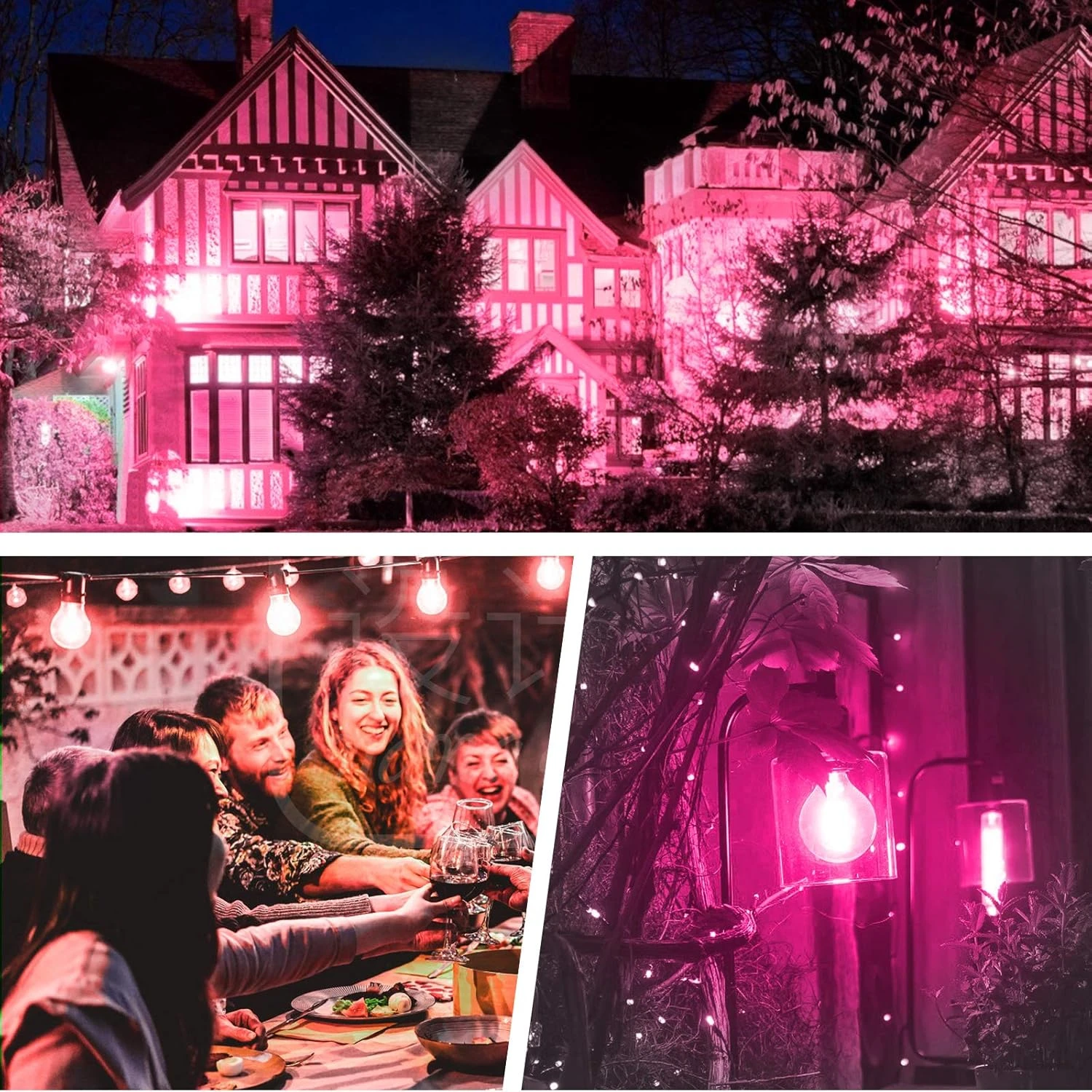 KQHBEN A19 LED Colored Light Bulbs, 5Watts (40w Equivalent), E26 Base, For Wedding Halloween Christmas Party Bar Mood Ambiance Decor 2 KQHBEN A19 LED Colored Light Bulbs, 5Watts (40w Equivalent), E26 Base, For Wedding Halloween Christmas Party Bar Mood Ambiance Decor - Image 2