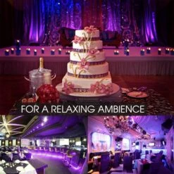 Energetic A19 Purple Light Bulb, 3W Equivalent 40W, E26 Base Non-dimmable LED Bulb For Christmas Halloween Party Decoration, Home And Holiday Lighting, UL Listed, 2 Pack -Xmas Lighting Shop 81ArMYDE2L. AC SL1500