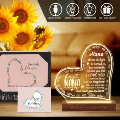 Grandma Birthday Gifts - Gifts For Nana From Granddaughter Grandson, Gigi Mimi Gifts From Grandchildren Grandkids - 60th 70th Birthday Gifts For Nana, Christmas Gifts For Grandma Acrylic Night Light 10 Grandma Birthday Gifts - Gifts For Nana From Granddaughter Grandson, Gigi Mimi Gifts From Grandchildren Grandkids - 60th 70th Birthday Gifts For Nana, Christmas Gifts For Grandma Acrylic Night Light -Xmas Lighting Shop 81BbeYYKb L. AC SL1500