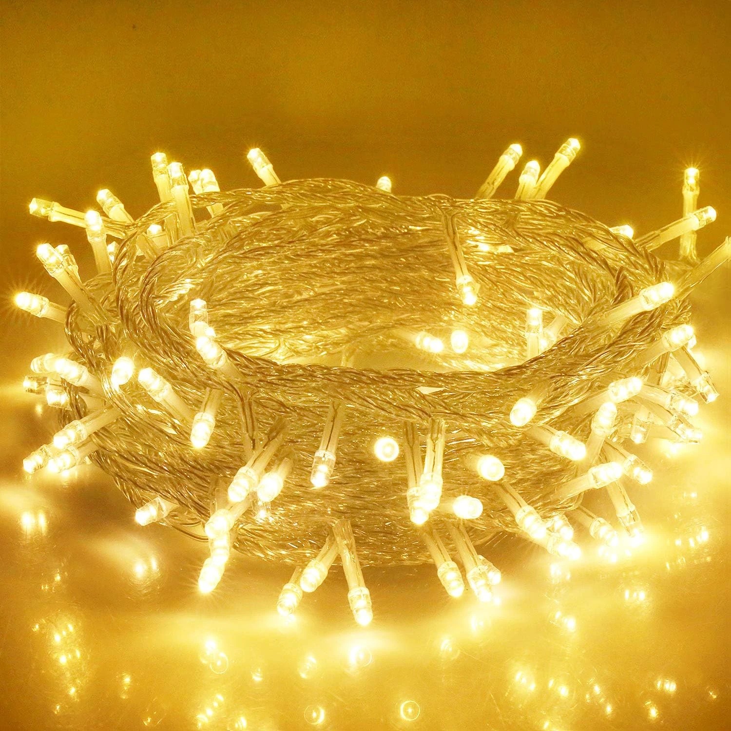 Blingstar Christmas Lights 33ft 100 LED String Lights 30V Plug In Fairy Lights Waterproof 8 Modes Warm White Fairy String Lights For Indoor Outdoor Bedroom Wedding Party Patio Christmas Tree 1 Blingstar Christmas Lights 33ft 100 LED String Lights 30V Plug In Fairy Lights Waterproof 8 Modes Warm White Fairy String Lights For Indoor Outdoor Bedroom Wedding Party Patio Christmas Tree