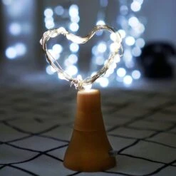 Decorman Upgraded 10 Pack Solar Wine Bottle Lights 20 LEDs Waterproof Silver Wire Cork Lights For Party, Wedding, Christmas, Holiday, Outdoor, Garden, Patio, Pathway Decor -Xmas Lighting Shop 81C1AWMyq3L. AC SL1500