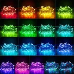 GONK Color Changing Led Christmas Lights,200 LED 66ft Plug In Powered Multicolor Christmas Tree Lights With Remote Control For Bedroom Party Indoor Outdoor Decorations-16 Colors -Xmas Lighting Shop 81CrhWce0wL. AC SL1200