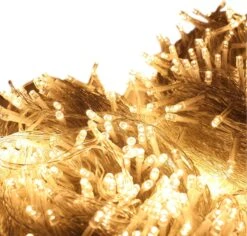 ZOIC 500 LED Christmas Wedding Party Fairy String Lights Lamp 100 Meters (328 Feet) 8 Modes 31V Memory Function Warm White