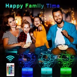 NLUOYLF Kitty Lamp (2 Patterns),Cat Night Light For Kids,Kitty Room Decor,16 Colors Change With Remote,Christmas And Birthday Party Supplies For Boys/Girls 9 NLUOYLF Kitty Lamp (2 Patterns),Cat Night Light For Kids,Kitty Room Decor,16 Colors Change With Remote,Christmas And Birthday Party Supplies For Boys/Girls -Xmas Lighting Shop 81FjvSFbcxL. AC SL1500