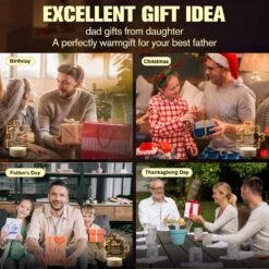 BeauGift Gifts For Dad Engraved Night Light, Dad Gifts From Daughter Son, Dad Birthday Gift From Daughter Son, To My Dad Gifts Best Dad Ever, Thanksgiving Christmas Gifts For Dad -Xmas Lighting Shop 81G3UYVIAGL. AC SL1500
