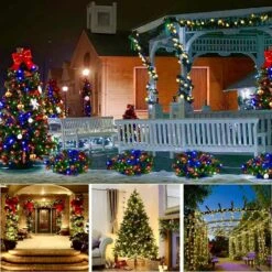 Voice-Control & Music Sync) 164FT 500 LED Smart Color Changing Christmas String Lights, (Multi-Colored To Warm White) Christmas Tree Lights Outdoor Indoor With Timer Function & Smart Remote & 11 Mode -Xmas Lighting Shop 81GZOZQ8X5L. AC SL1500