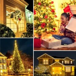 AMIR Upgraded Solar String Lights Outdoor, 2 Pack 39Feet 120 LED Solar Powered Fairy Lights, 8 Modes Waterproof Solar Decoration Lights For Garden Yard Party Wedding Christmas (Warm White) 13 AMIR Upgraded Solar String Lights Outdoor, 2 Pack 39Feet 120 LED Solar Powered Fairy Lights, 8 Modes Waterproof Solar Decoration Lights For Garden Yard Party Wedding Christmas (Warm White) -Xmas Lighting Shop 81J1qrga1jL. AC SL1500