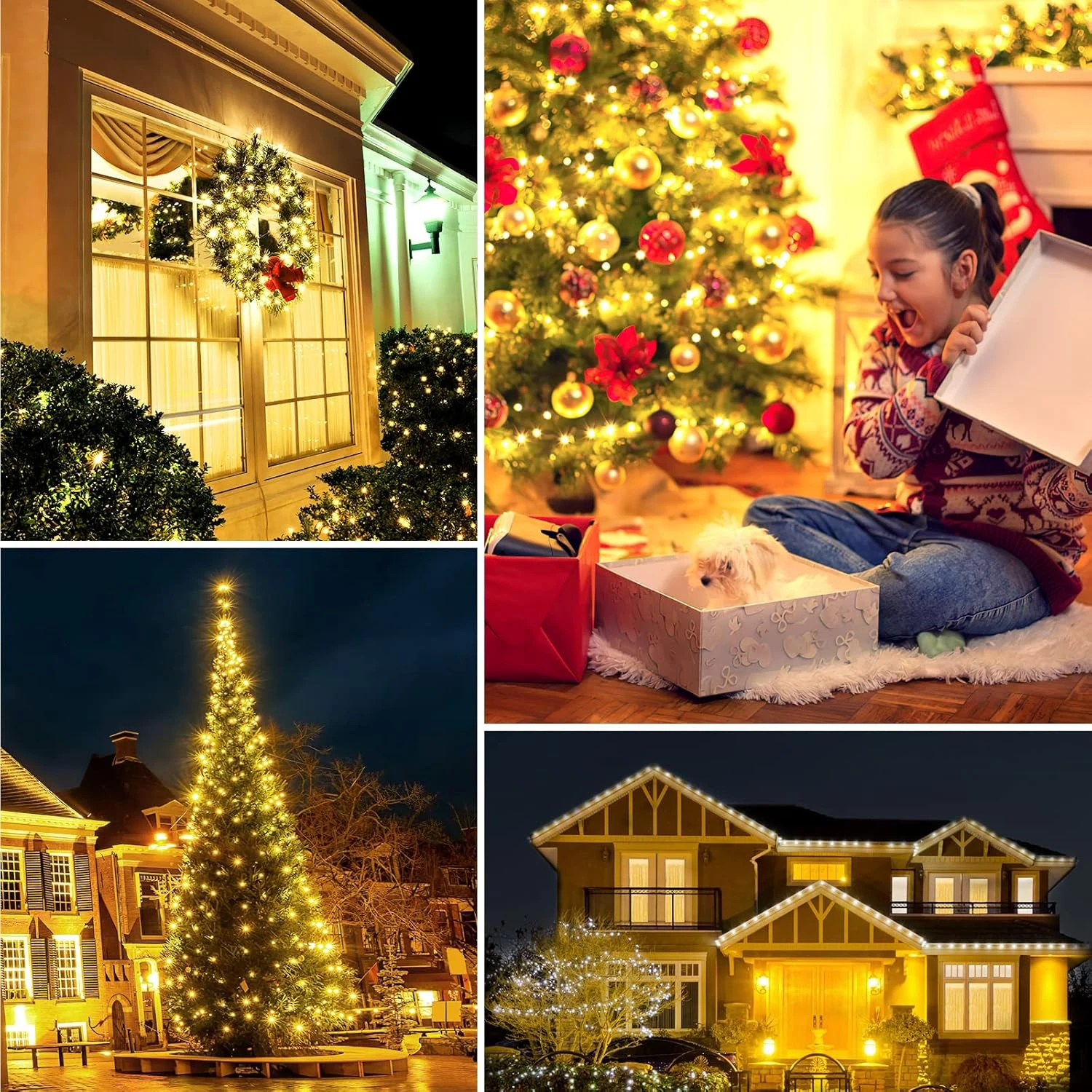 AMIR Upgraded Solar String Lights Outdoor, 2 Pack 39Feet 120 LED Solar Powered Fairy Lights, 8 Modes Waterproof Solar Decoration Lights For Garden Yard Party Wedding Christmas (Warm White) 6 AMIR Upgraded Solar String Lights Outdoor, 2 Pack 39Feet 120 LED Solar Powered Fairy Lights, 8 Modes Waterproof Solar Decoration Lights For Garden Yard Party Wedding Christmas (Warm White) - Image 6