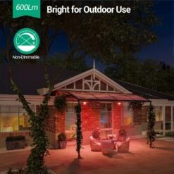 EDISHINE 4 Pack Red Light Bulbs, A19 LED Light Bulb 60W Equivalent, E26 Medium Base, 9W, Red Lights For Bedroom, Christmas Decoration, Porch, Garden, Home Lighting, Non-dimmable, UL Listed HNLA19F1 10 EDISHINE 4 Pack Red Light Bulbs, A19 LED Light Bulb 60W Equivalent, E26 Medium Base, 9W, Red Lights For Bedroom, Christmas Decoration, Porch, Garden, Home Lighting, Non-dimmable, UL Listed HNLA19F1 -Xmas Lighting Shop 81JQcZdkfoL. AC SL1500