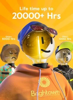 Brightown Outdoor String Lights 38FT(30+8) - LED G40 Globe Patio Energy Saving With 15 Bulbs, Shatterproof Hanging For Christmas Outside Garden Backyard Cafe -Xmas Lighting Shop 81Ju8MpgVaL. AC SL1500