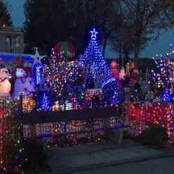 FUNPENY Battery Operated Christmas Lights, 2 Pack 16FT 50 LED 8 Modes Waterproof Fairy Lights, Christmas Decorations For Indoor Outdoor Garden Party Decor -Xmas Lighting Shop 81KApNTJcRL. AC SL1500