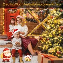 DYLYNA Christmas Lights Outdoor, 500FT 1500 LED String Lights 8 Modes & Timer Christmas Tree Lights Plug In Green Wire IP67 Waterproof Fairy Light For Xmas House Yard Holiday Decorations(Warm White) -Xmas Lighting Shop 81NUCETuvML. AC SL1200 1