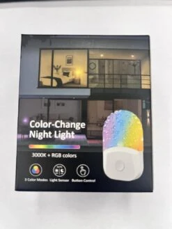 Emeritpro Night Lights Plug Into Wall 【2 Pack】, Night Light For Kids, LED Night Light With Dusk To Dawn Sensor Brightness Warm White Adjustable RGB Mode Nightlight Christmas Gifts For Baby, Childrens -Xmas Lighting Shop 81Nl yqR6bL. AC SL1500