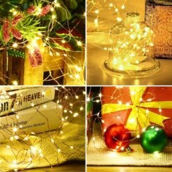 AMIR Upgraded Solar String Lights Outdoor, 39Feet 120 LED Copper Wire Light, 8 Modes Solar Powered Fairy Lights, Waterproof Solar Decoration Lights For Garden Yard Party Wedding Christmas (Warm White) 14 AMIR Upgraded Solar String Lights Outdoor, 39Feet 120 LED Copper Wire Light, 8 Modes Solar Powered Fairy Lights, Waterproof Solar Decoration Lights For Garden Yard Party Wedding Christmas (Warm White) -Xmas Lighting Shop 81PIcKHs0DL. AC SL1500 1