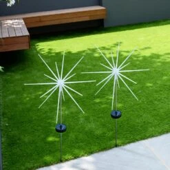 DenicMic Solar Firework Meteor Lights 2 Pack, Outdoor Solar Garden Decorative Starry Starburst Lights With Remote, 8 Modes Landscape Path Lights For Patio Yard Christmas Decor (Multicolor) -Xmas Lighting Shop 81Q3FJjBmIL. AC SL1500