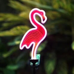 Solar Flamingo Pink Neon Light - Set Of 2 Metal Garden Stake Lights 42 Inch Path Lighting For Christmas Yard Lawn Patio Walkway Decor 13 Solar Flamingo Pink Neon Light - Set Of 2 Metal Garden Stake Lights 42 Inch Path Lighting For Christmas Yard Lawn Patio Walkway Decor -Xmas Lighting Shop 81QdDbJKb L. AC SL1500