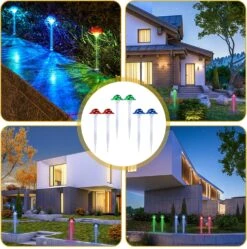 Garden Decor Mushroom Solar Lights: 6PCS Mushroom Garden Decor Mushroom Night Light Solar Pathway Lights Outdoor Waterproof Solar Mushroom Lights For Garden Patio Yard Pathway Backyard Christmas -Xmas Lighting Shop 81SKe7jayBL. AC SL1500