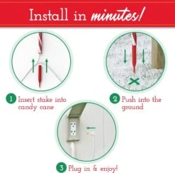 PREXTEX 10 Christmas Candy Cane Pathway Lights Markers For Indoor And Outdoor Use - Christmas Light Up Candy Cane Walkway Outside (2 Sets Of 5 Candy Canes, 22 Inches Tall) 10 PREXTEX 10 Christmas Candy Cane Pathway Lights Markers For Indoor And Outdoor Use - Christmas Light Up Candy Cane Walkway Outside (2 Sets Of 5 Candy Canes, 22 Inches Tall) -Xmas Lighting Shop 81Ta5Kj4rcL. AC SL1500